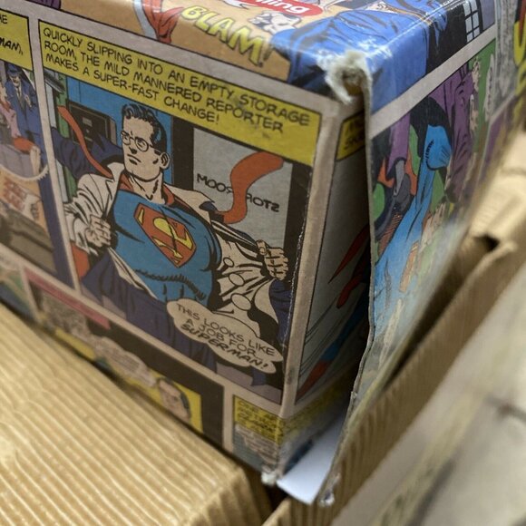 Superman Classic Rocket Tin Toy Friction Motor by Schylling 2001 NIB - Picture 11 of 12